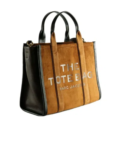Marc Jacobs The Suede Medium Tote Bag Copper In Brown