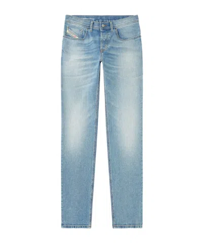 Diesel Mens 01 2023 D-finitive Relaxed-fit Denim Jeans In Blue