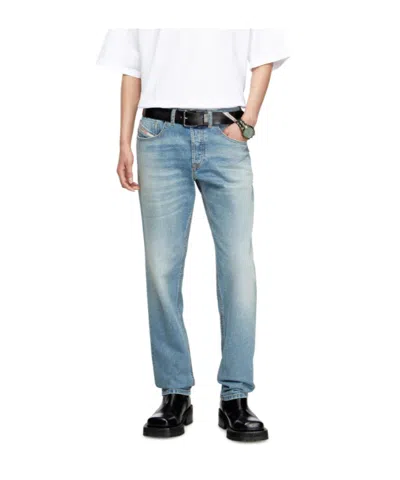 Diesel Mens 01 2023 D-finitive Relaxed-fit Denim Jeans In Blue