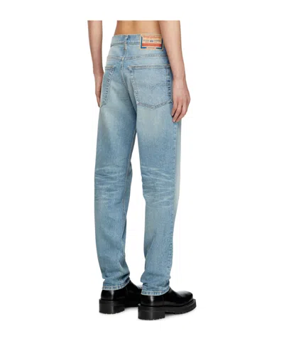 Diesel Mens 01 2023 D-finitive Relaxed-fit Denim Jeans In Blue