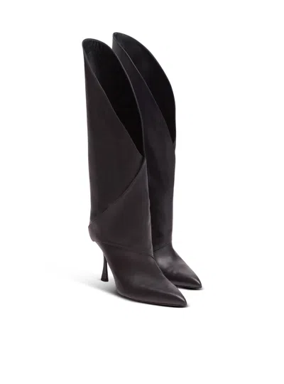 Balmain 'twist' Boots In Black