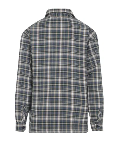 Carhartt Cronyn Shirt Jacket Plaid Pattern In Gray