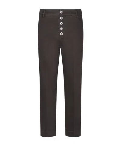 Dondup Trousers In Black