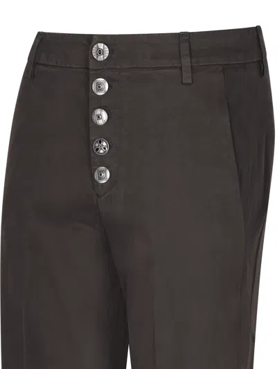 Dondup Trousers In Black