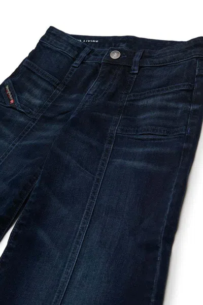 Diesel Kids D-pam-j Jeans In Blue