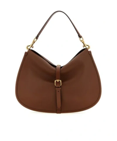 Etro Women Medium Pony Shoulder Bag In Brown