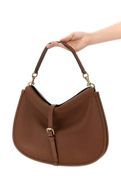 Etro Women Medium Pony Shoulder Bag In Brown