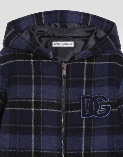 Dolce & Gabbana Coat In Blue