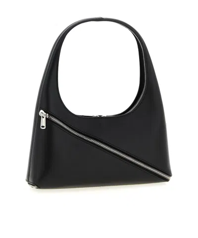 Coperni Zip Baguette Bag In Black