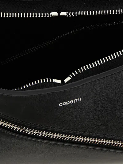 Coperni Zip Baguette Bag In Black