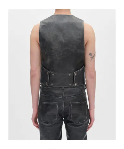 Ann Demeulemeester Albien Classic Waistcoat In Black