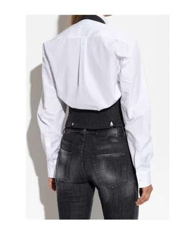 Dsquared2 Bianca Waistcoat In Black