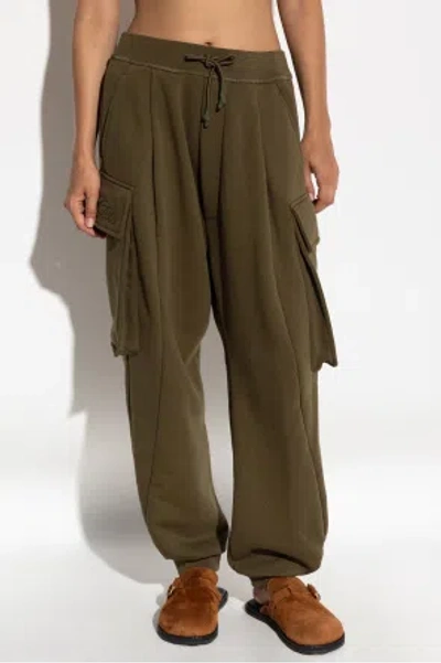 Dsquared2 Drawstring Sweatpants In Green