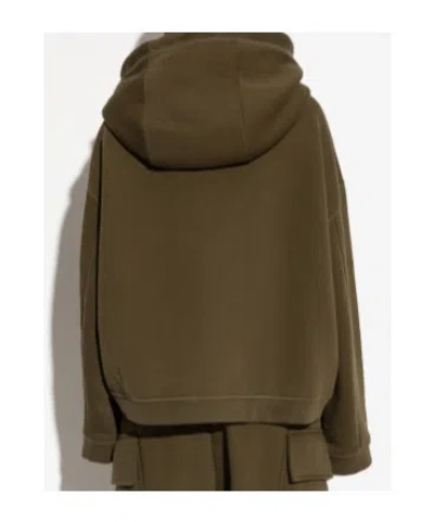 Dsquared2 Long-sleeved Hooded Sweatshirt In Multi