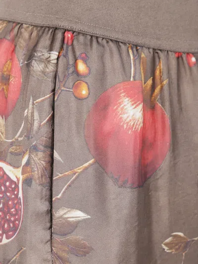 Uma Wang Marni Blue Calf Leather Keychains In Multi