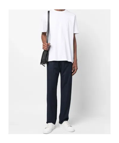 Herno Regular Fit Short Sleeve Crew Neck T-shirt In White