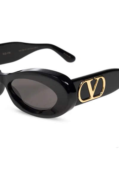 Valentino Black Gold Acetate Vls-178 In Black
