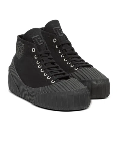 Balmain Riff Sneakers In Black
