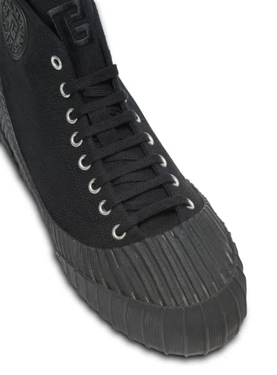 Balmain Riff Sneakers In Black