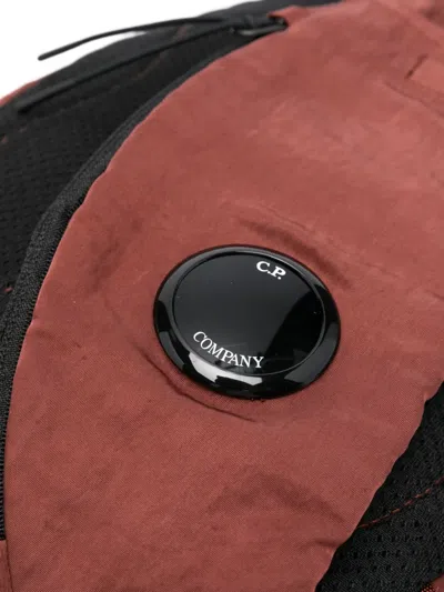 C.p. Company Cross-body Strap Backpack In Brown