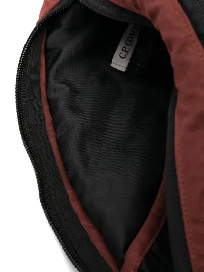 C.p. Company Cross-body Strap Backpack In Brown