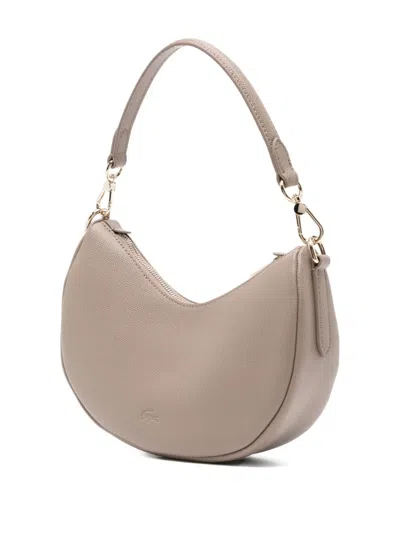 Lacoste Small Champs-élysées Shoulder Bag In Neutral