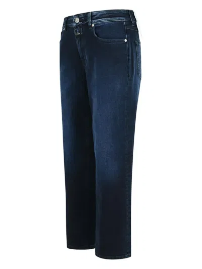Closed Five-pocket Button Jeans In Blue