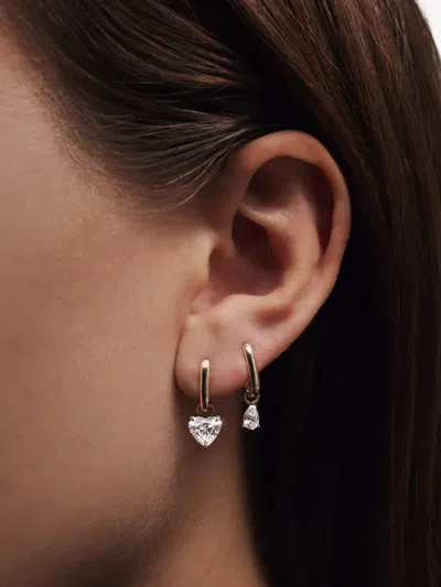 14K黄金 ALLDAY 钻石耳环