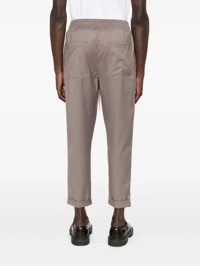 Hamza Cuffed-hem Trousers In Neutral