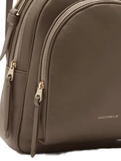 Coccinelle Malory Medium Backpack In Brown
