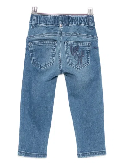 Liu •jo Five-pocket Elasticated Jeans In Blue