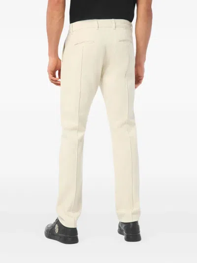 Billionaire Button-fastening Jeans In White