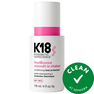 K18 Biomimetic Hairscience Heatbounce Leave-in Conditioner Heat Protectant 4oz/118ml
