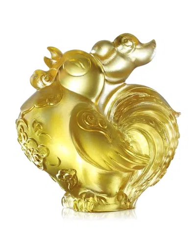 Liuli Ruyi's Twelve Blessings - First Light Champion Zodiac Crystal Figurine In Multi