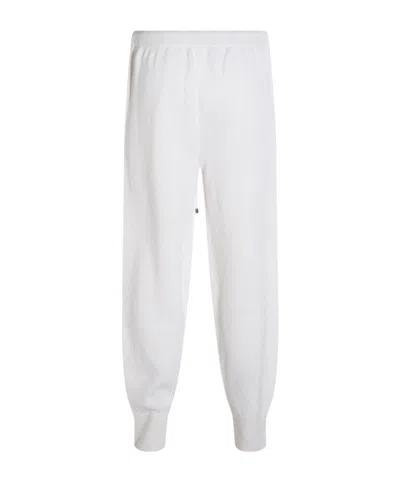 Antonelli Firenze White Pants With Drawstring In White