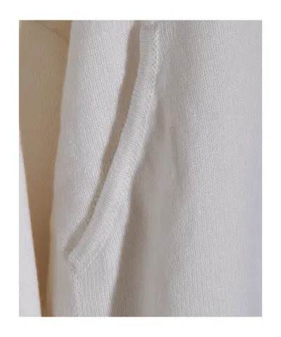 Antonelli White Manlio Wool Sweatshirt In White