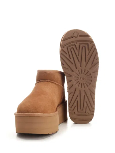 Ugg Classic Ultra Mini Sole Bold In Brown