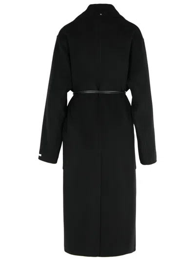Sportmax Black Abbot Coat In Black