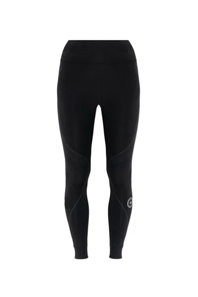 Adidas By Stella Mccartney Truepace Cold.rdy Stretch Recycled Leggings In Black