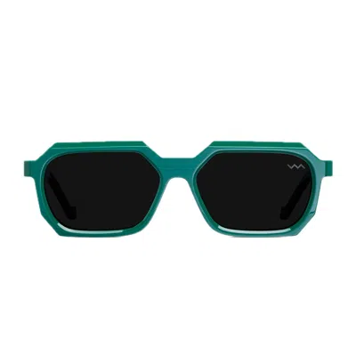 Vava Eyewear Wl0004 White Label Green Sunglasses In Green