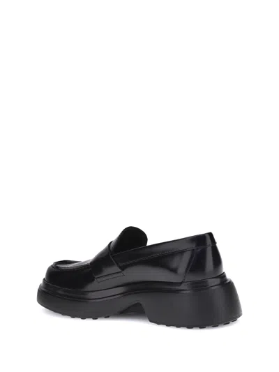 Tod's Mocassini In Pelle Nera  Donna In Black