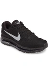 Nike Men's Air Max 2017 Lace Up Sneakers In Black