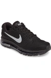 Nike Men's Air Max 2017 Lace Up Sneakers In Black/white