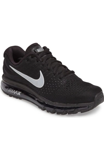 Nike air max 2017 hotsell black mens