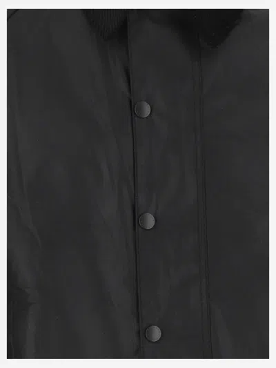 Barbour Giubbino Beaufort Wax Archive Olive In Black