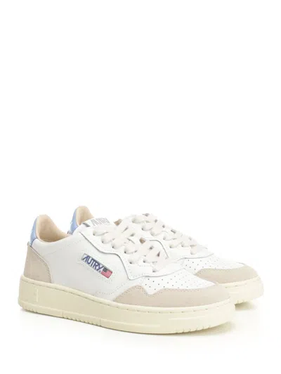 Autry Logo-patch Low-top Sneakers In White