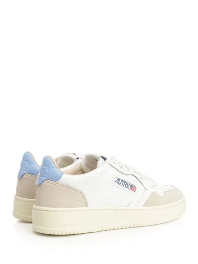 Autry Logo-patch Low-top Sneakers In White