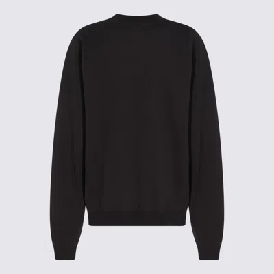 Anine Bing Women's Miles Branded-print Cotton Sweatshirt Black In Black