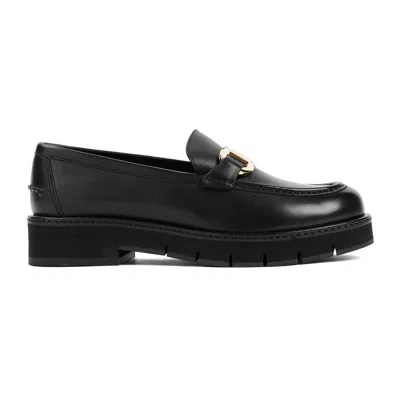 Ferragamo Mocasines - Negro In Black