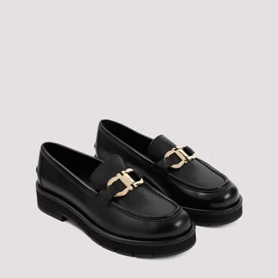 Ferragamo Mocasines - Negro In Black